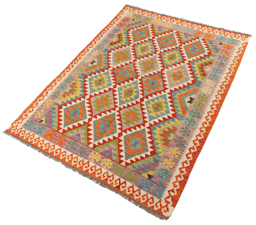 Afghan Kilim | 204 x 145 cm