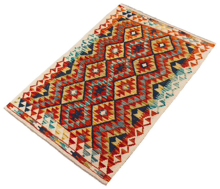 Kilim afegão | 126x81cm