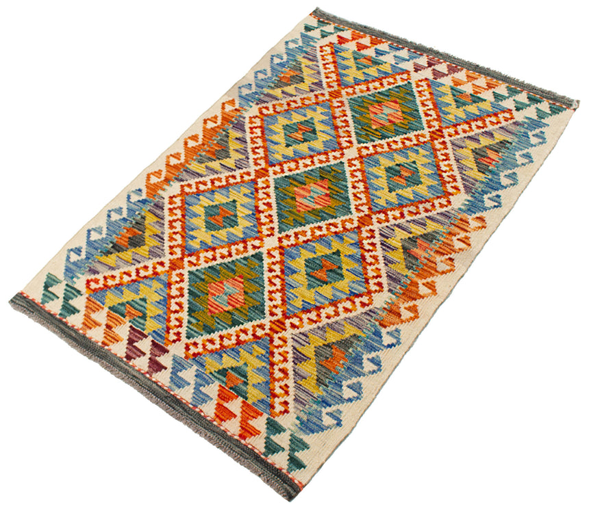 Kilim afegão | 126x81cm