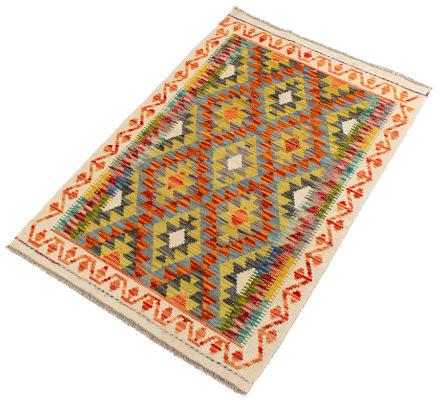 Kilim afegão | 122x84cm