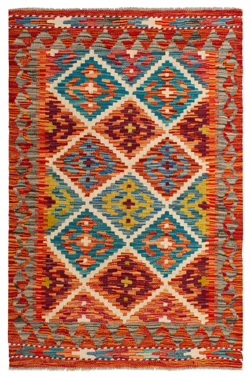 Kilim afegão | 121x78cm