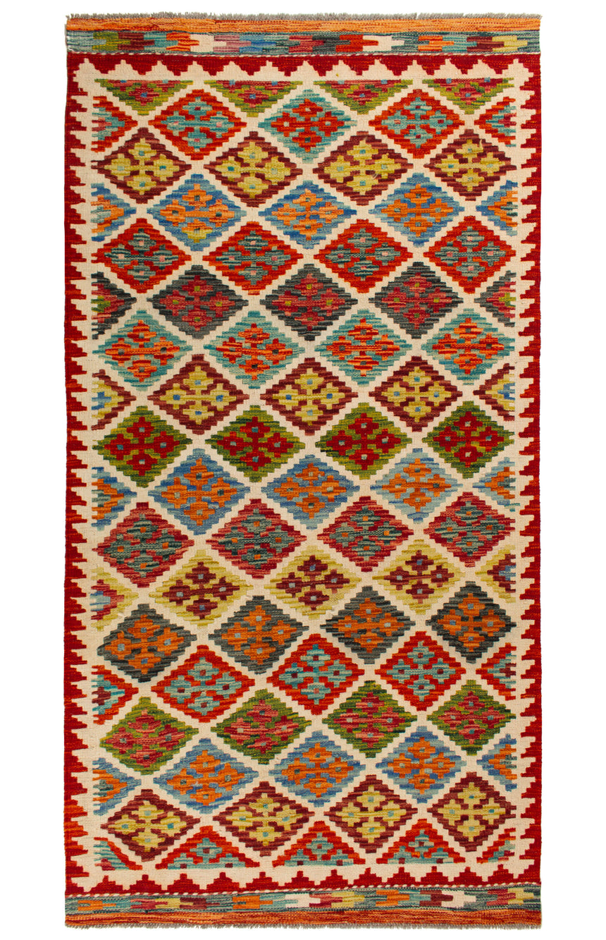 Afghan Kilim | 194 x 101 cm