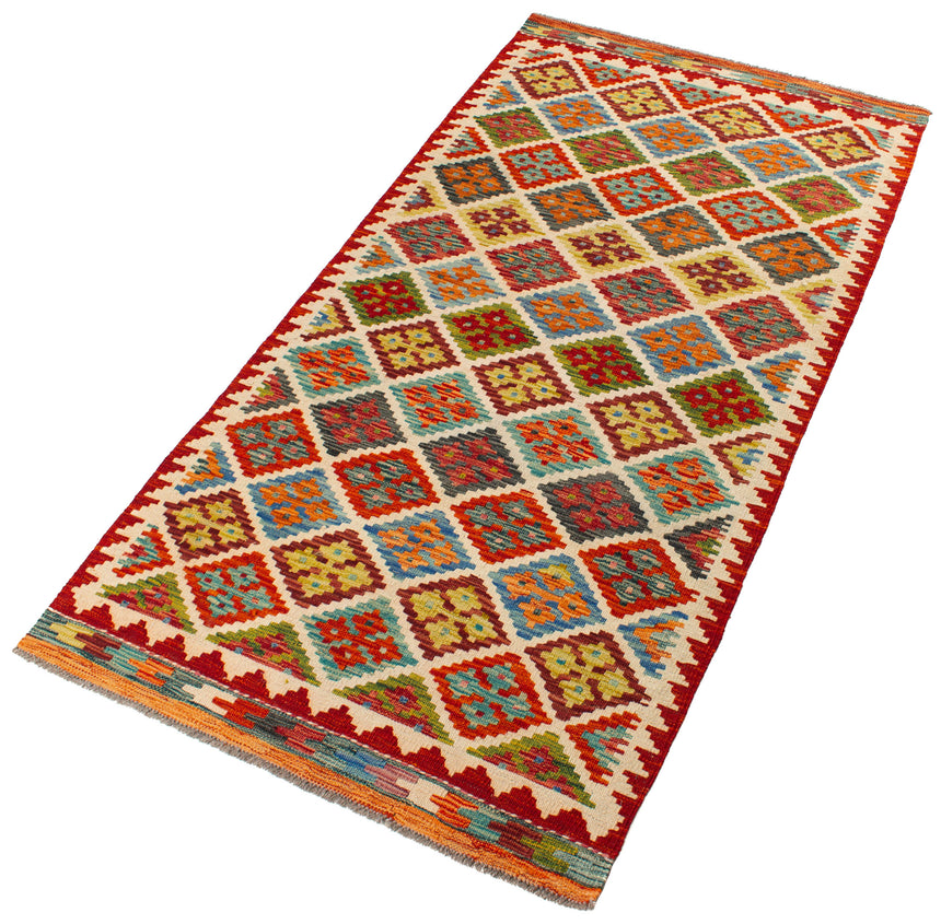 Afghan Kilim | 194 x 101 cm