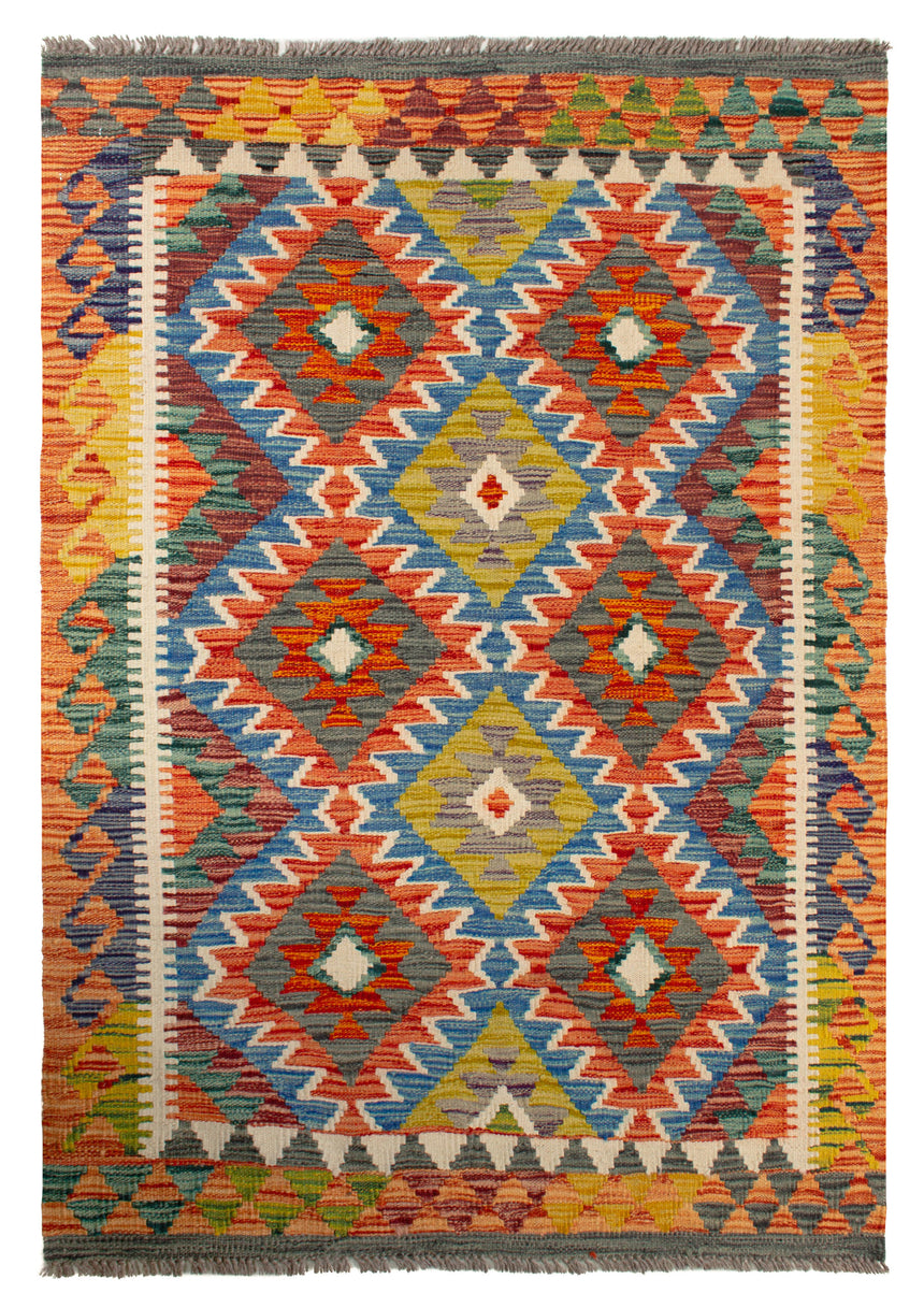 Afghan Kilim | 143 x 101 cm