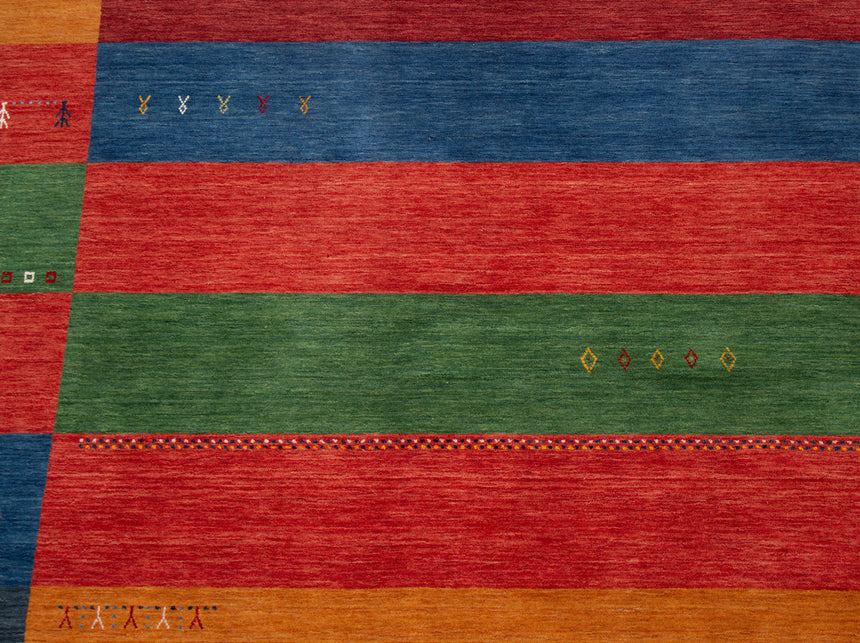 Modern Gabbeh Rug | 300 x 245 cm