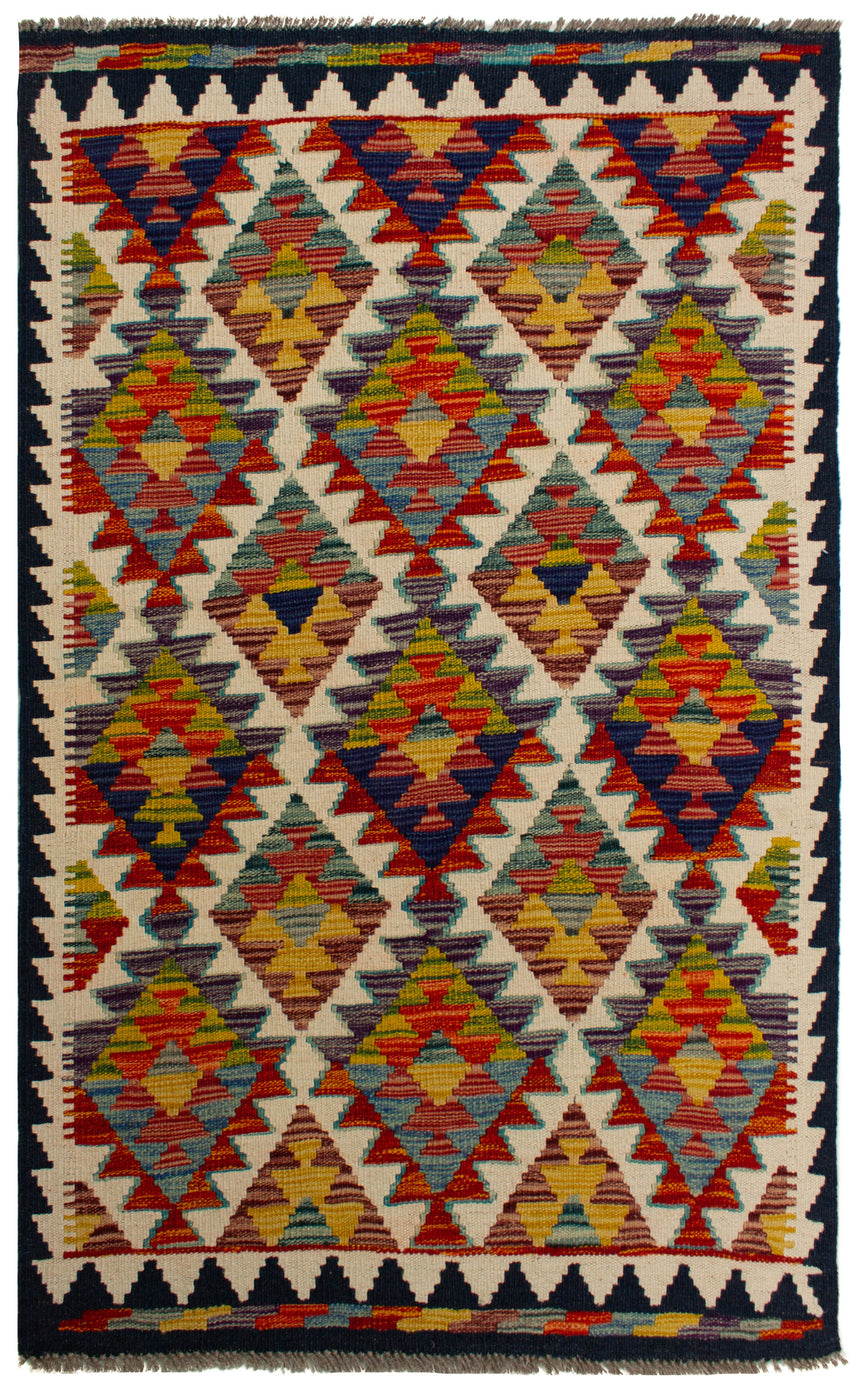 Kilim afegão | 145x89cm