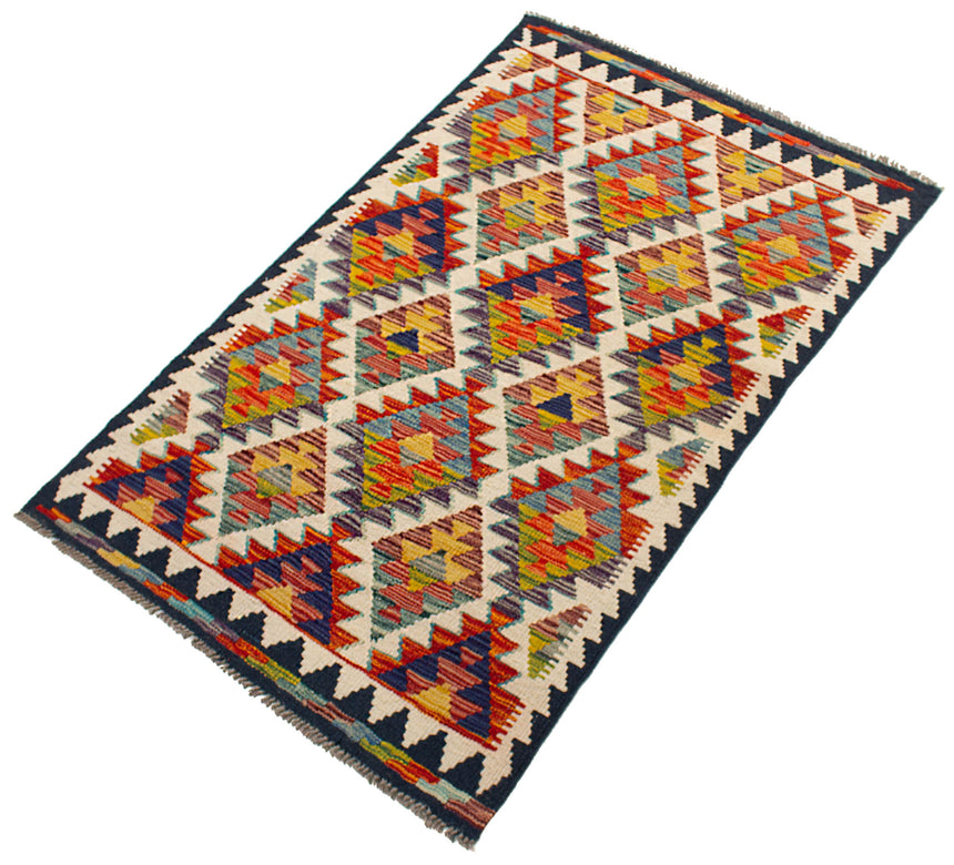 Kilim afegão | 145x89cm