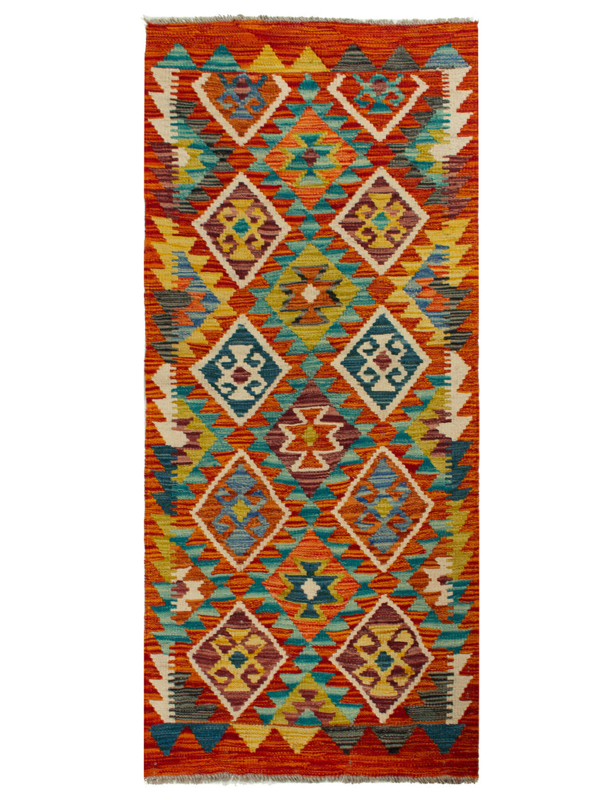 Kilim Afgano | 152 x 63 cm