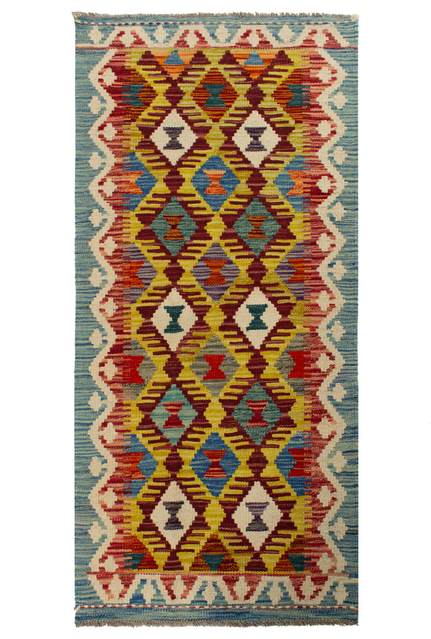Kilim Afgano | 143 x 62 cm