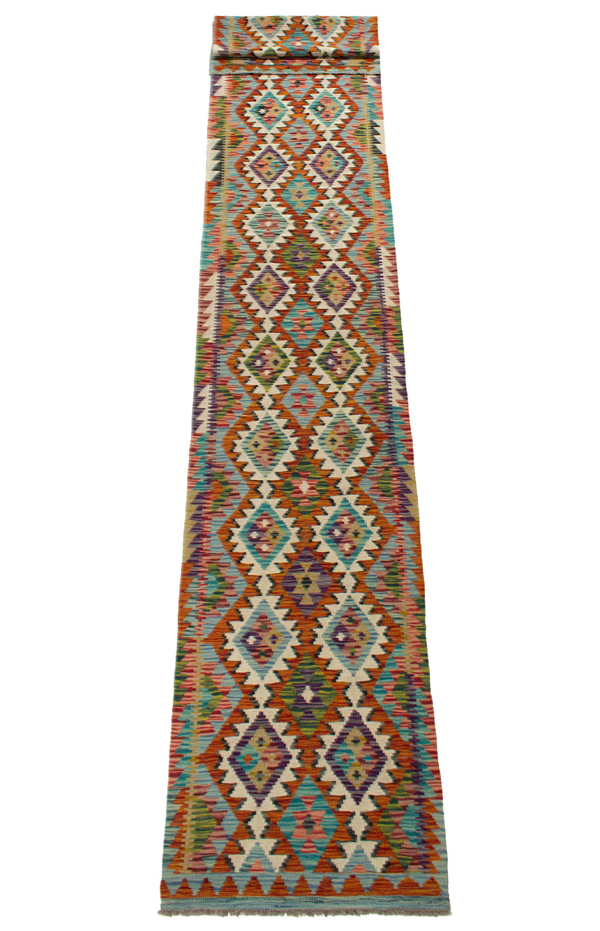 Kilim Afgano | 464 x 75 cm
