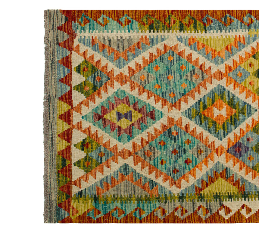 Kilim afegão | 494x79cm