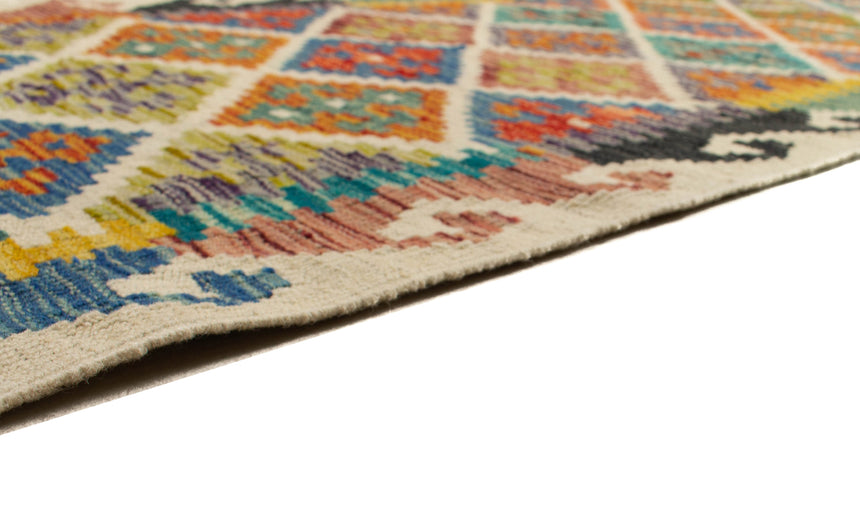 Kilim Afgano | 402 x 80 cm