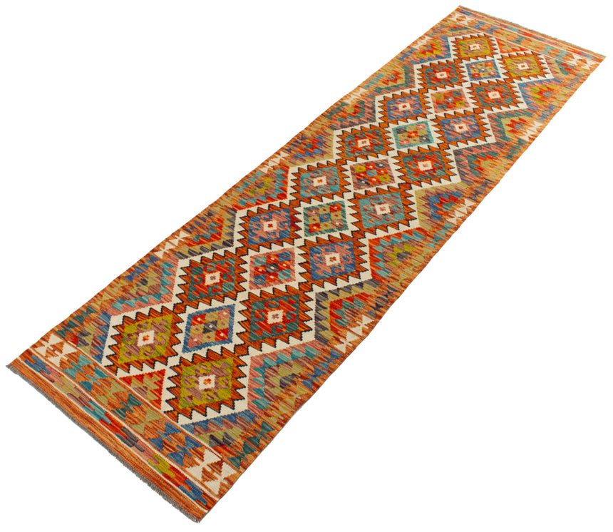 Kilim Afgano | 299 x 79 cm