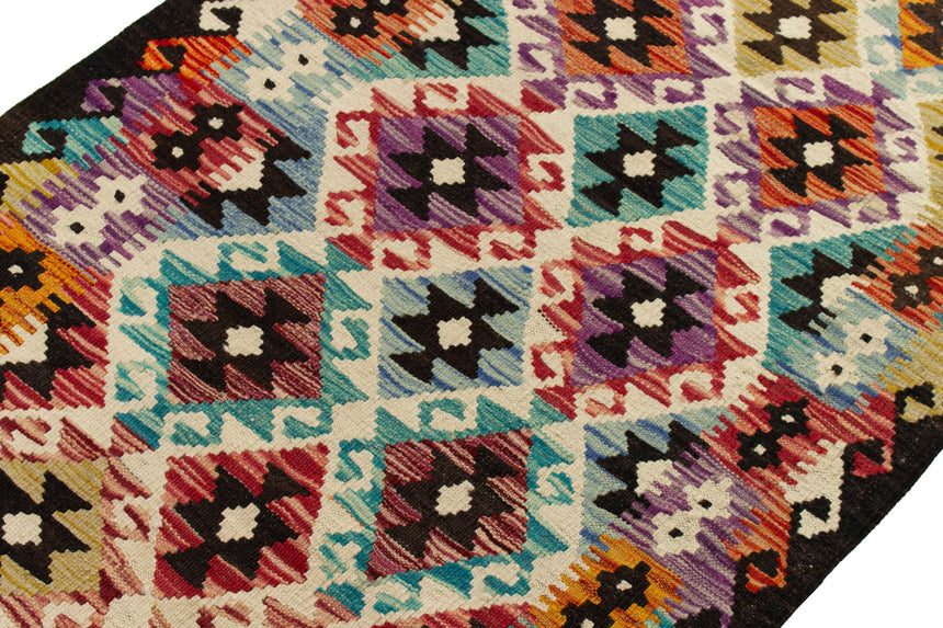 Kilim Afgano | 300 x 80 cm