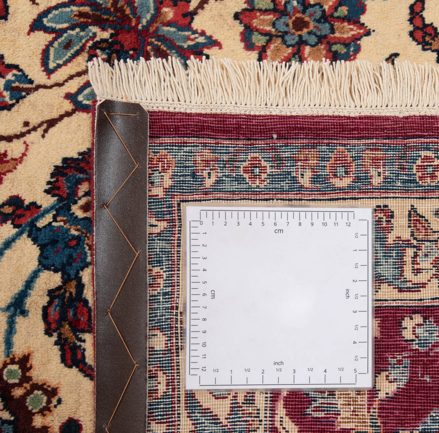 Alfombra Persa Yazd Antigua 80 Años | 452 x 297 cm