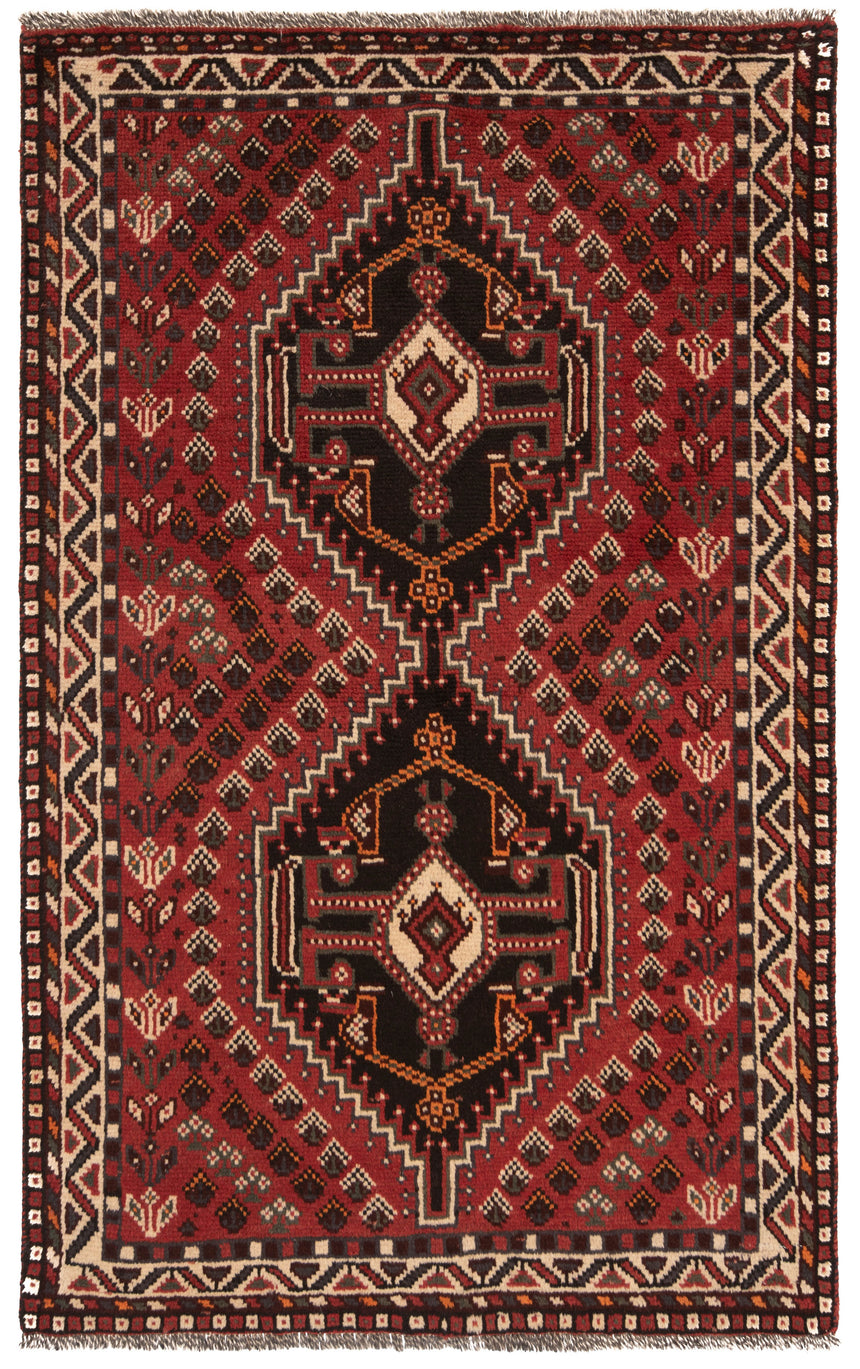 Alfombra Persa Shiraz | 160 x 103 cm