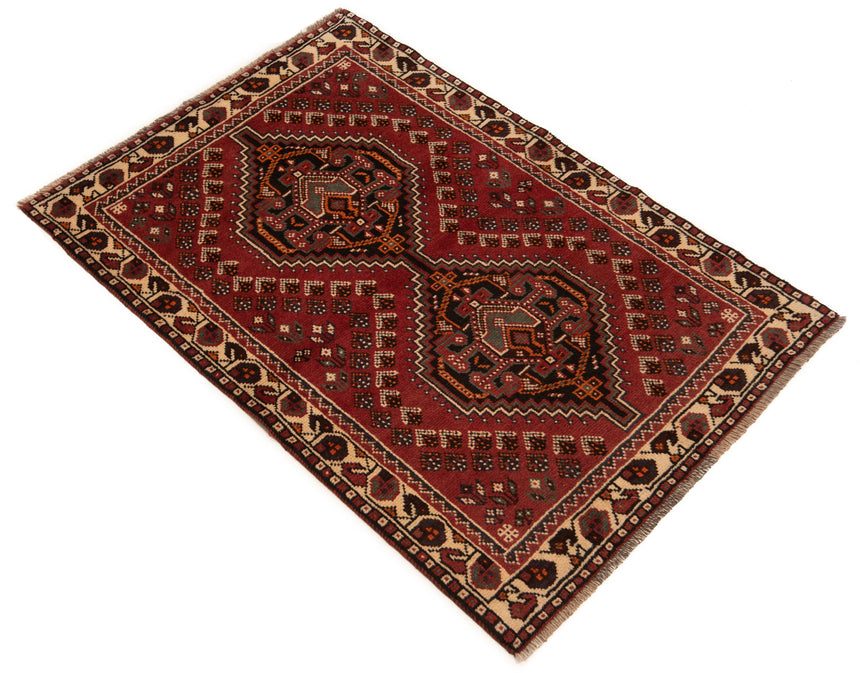 Alfombra Persa Shiraz | 155 x 102 cm