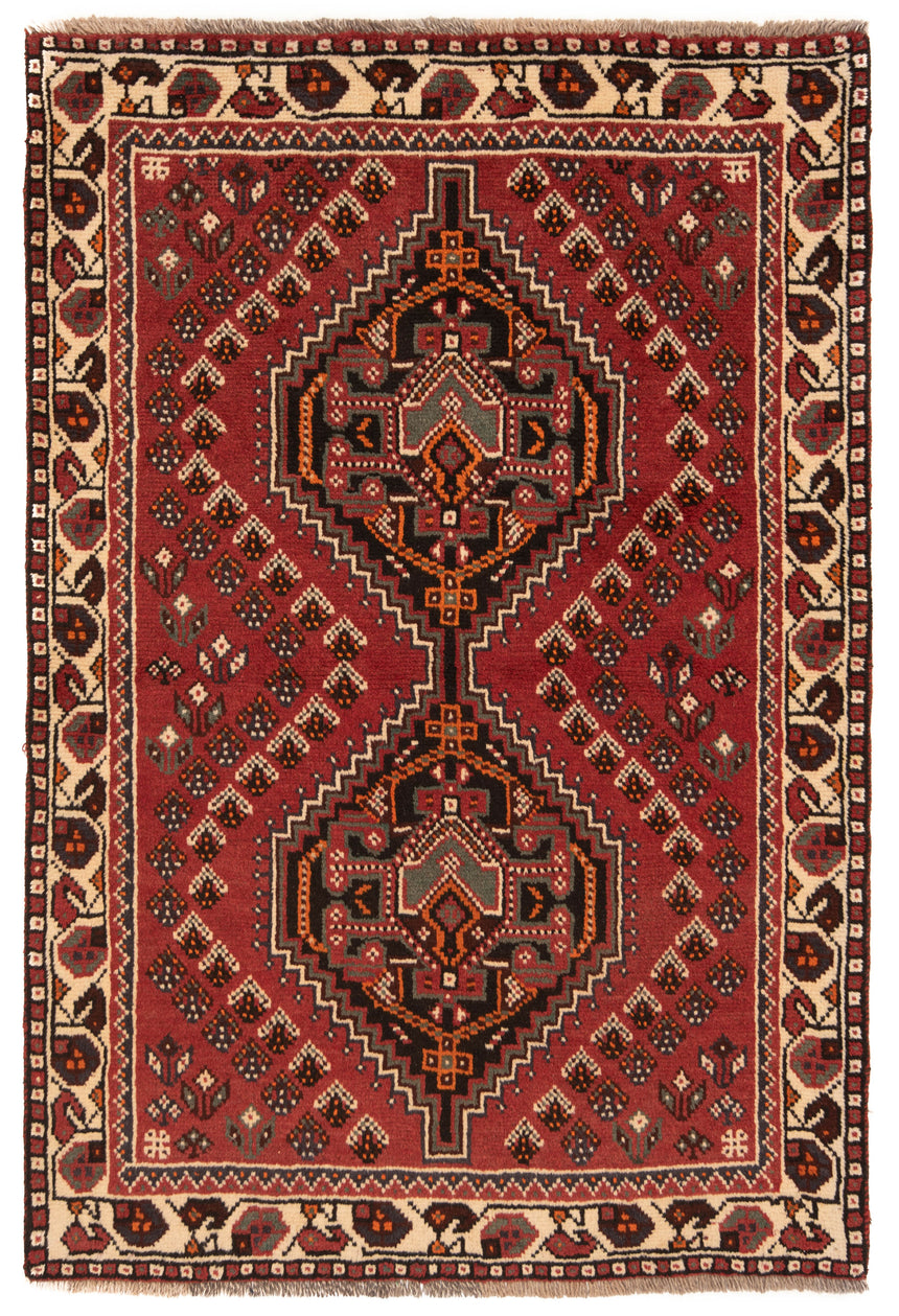 Alfombra Persa Shiraz | 155 x 102 cm