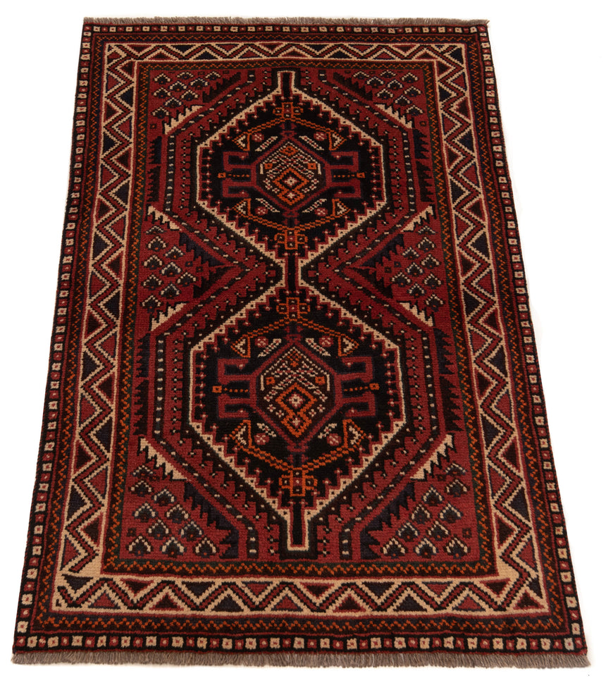 Alfombra Persa Shiraz | 152 x 100 cm