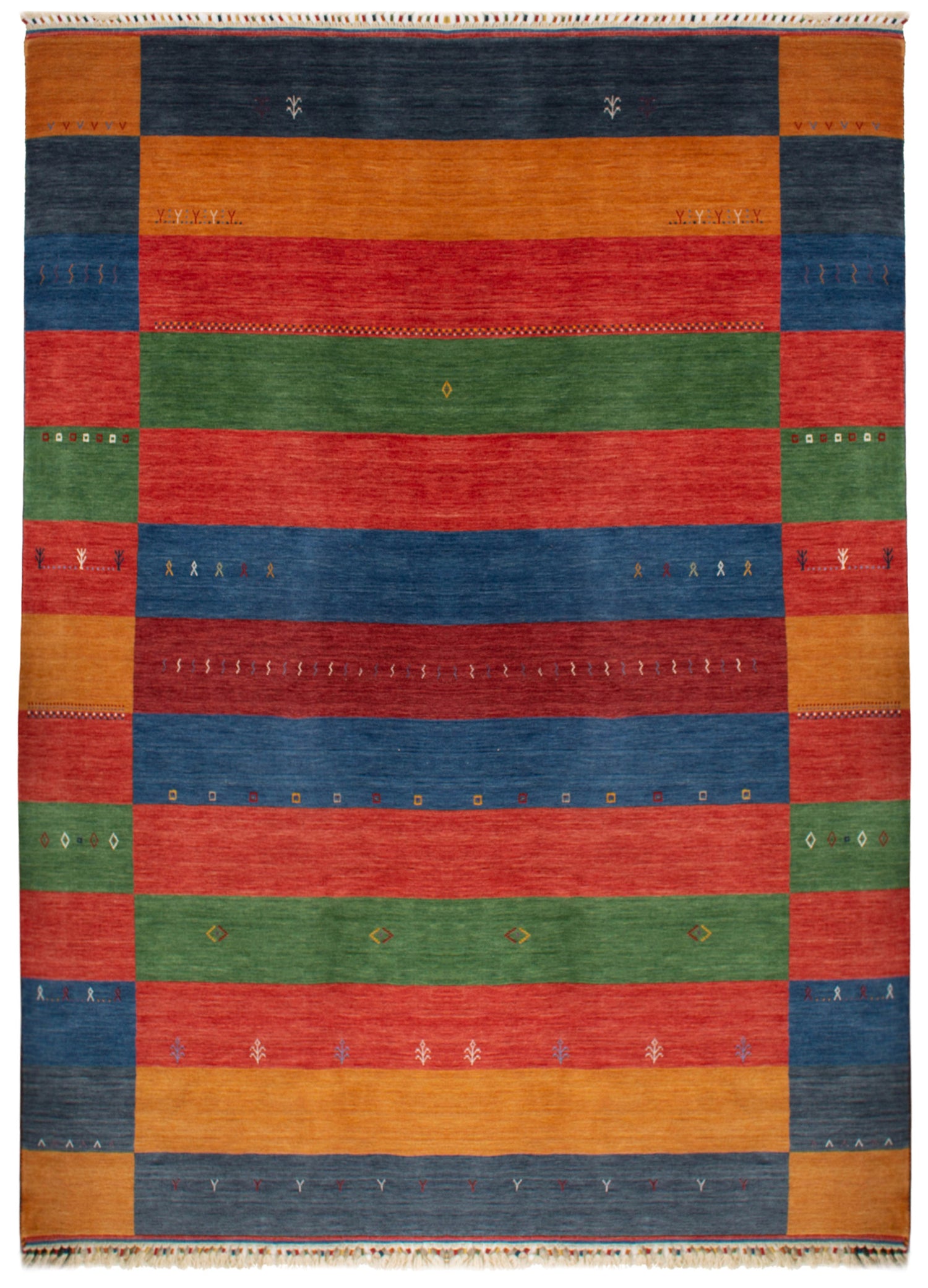 Modern Gabbeh Rug | 300 x 245 cm