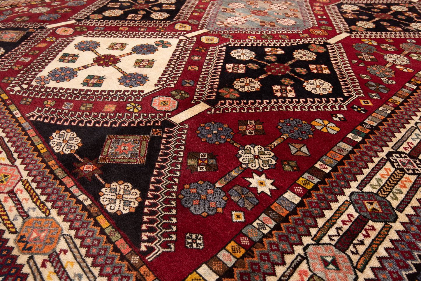 Alfombra persa Shiraz | 290 x 210 cm