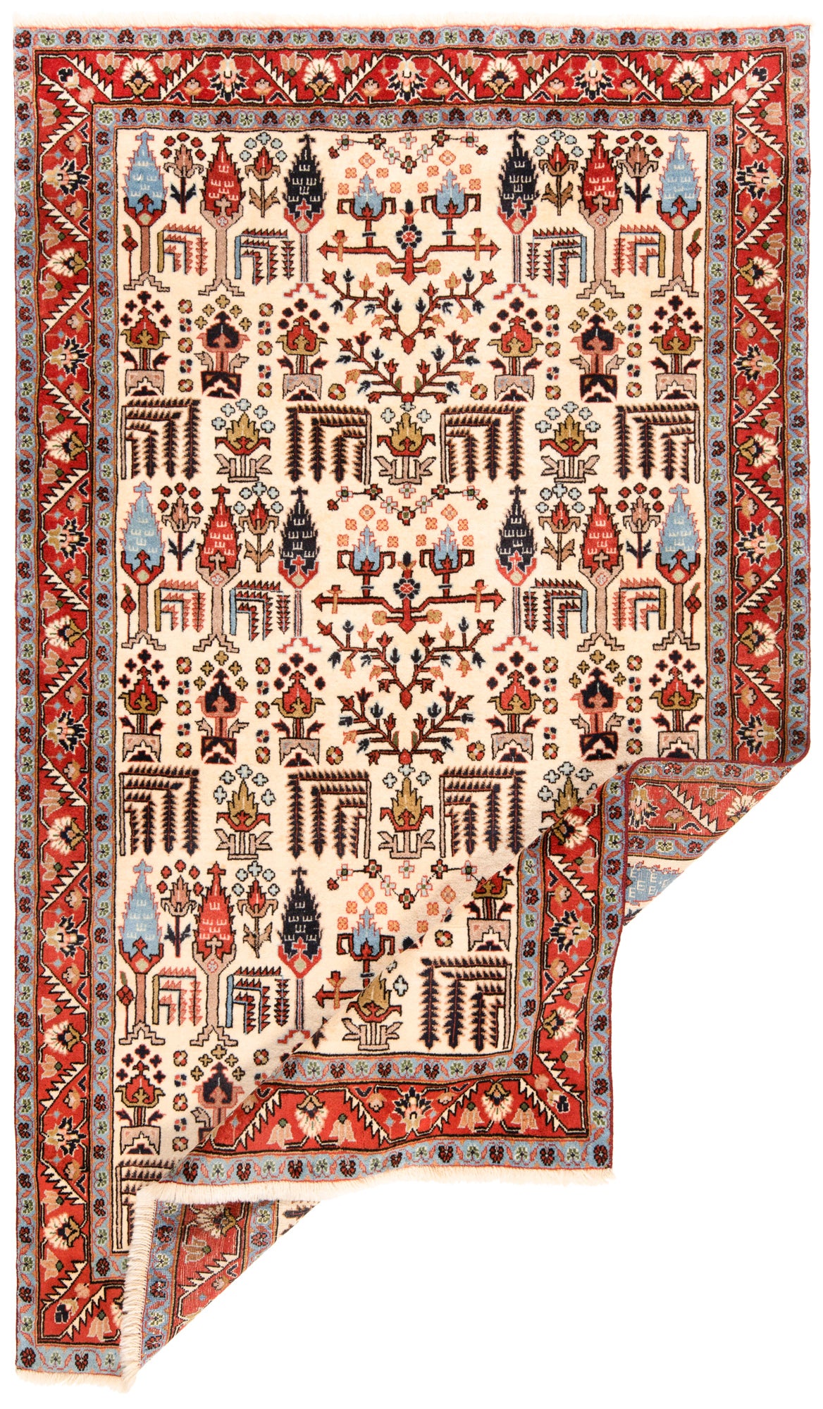 Alfombra persa Shiraz | 206 x 130 cm