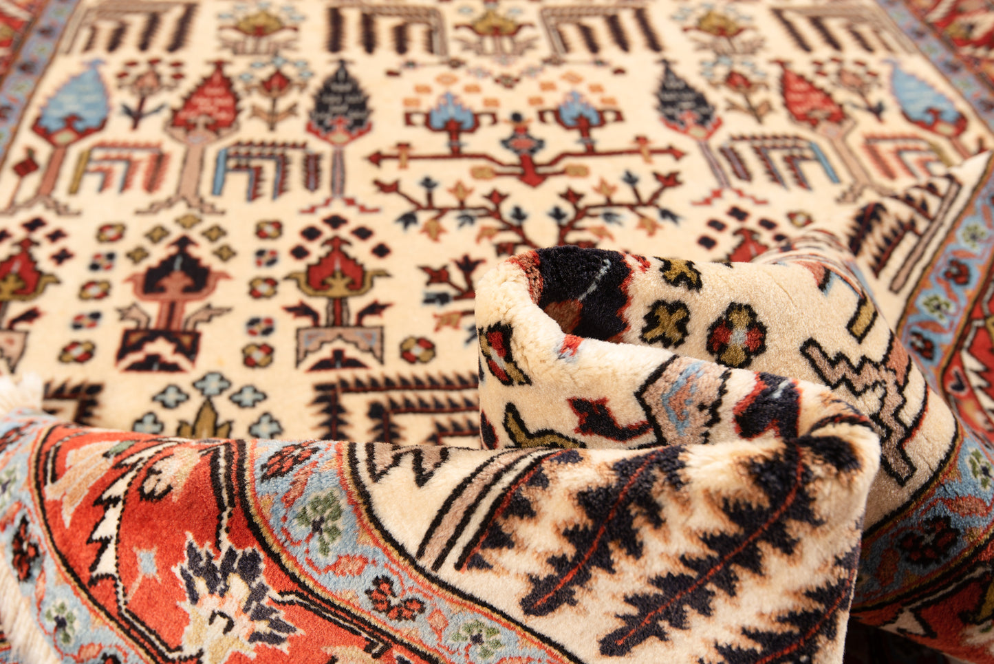 Alfombra persa Shiraz | 206 x 130 cm