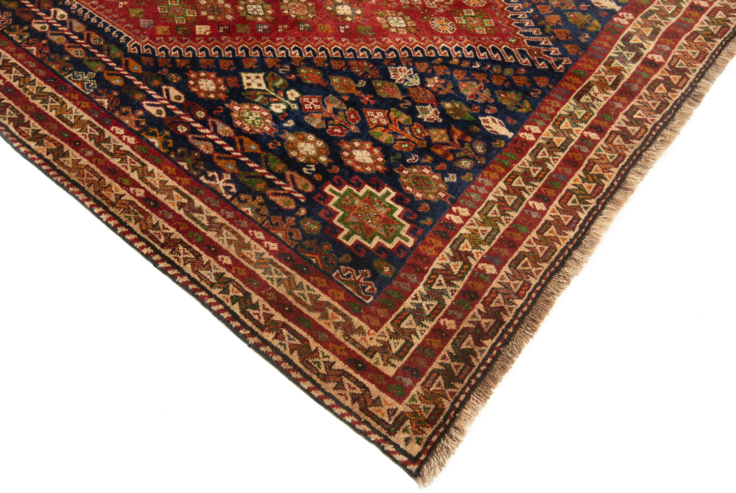 Alfombra persa Shiraz Qashqai | 286 x 175 cm