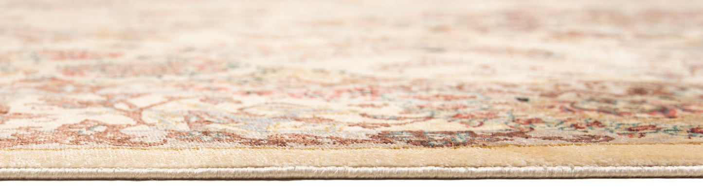 Alfombra persa de seda Qom | 154 x 97 cm