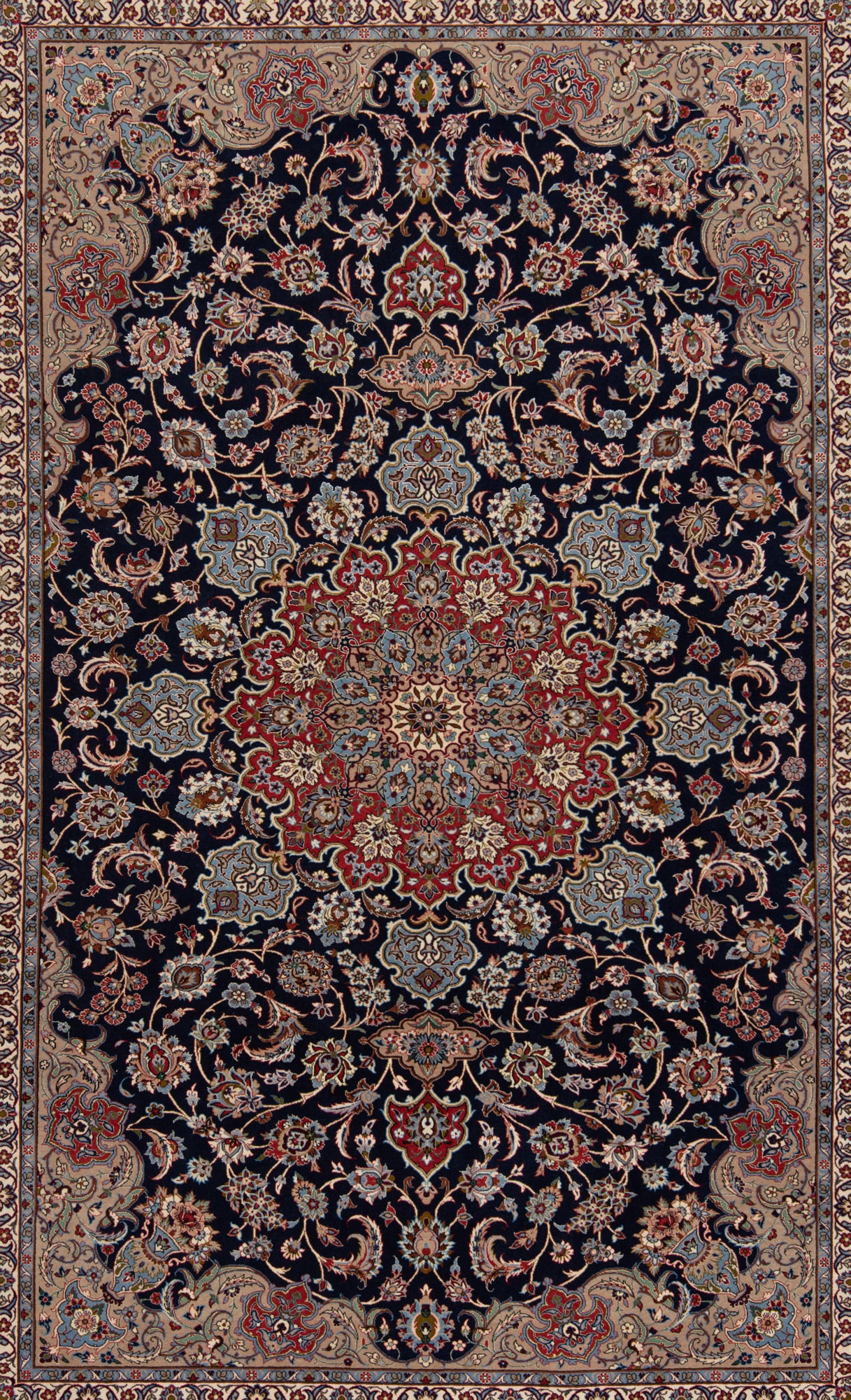 Alfombra persa Isfahán | 301 x 205 cm