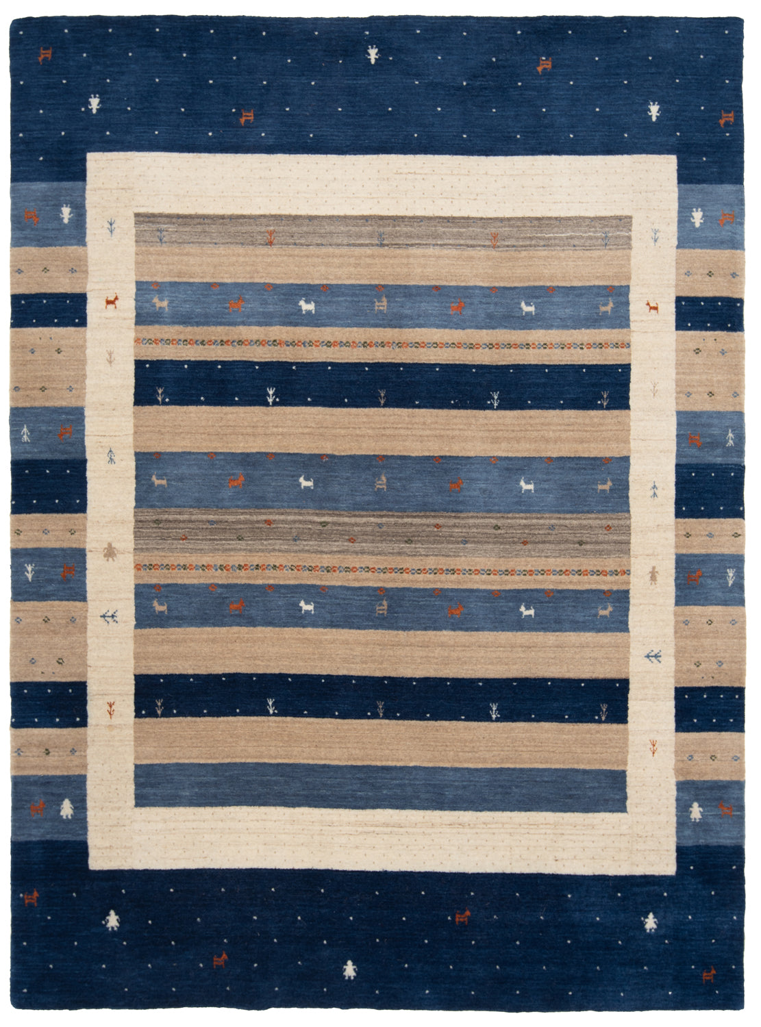 Alfombra de Handloom | 237 x 174 cm