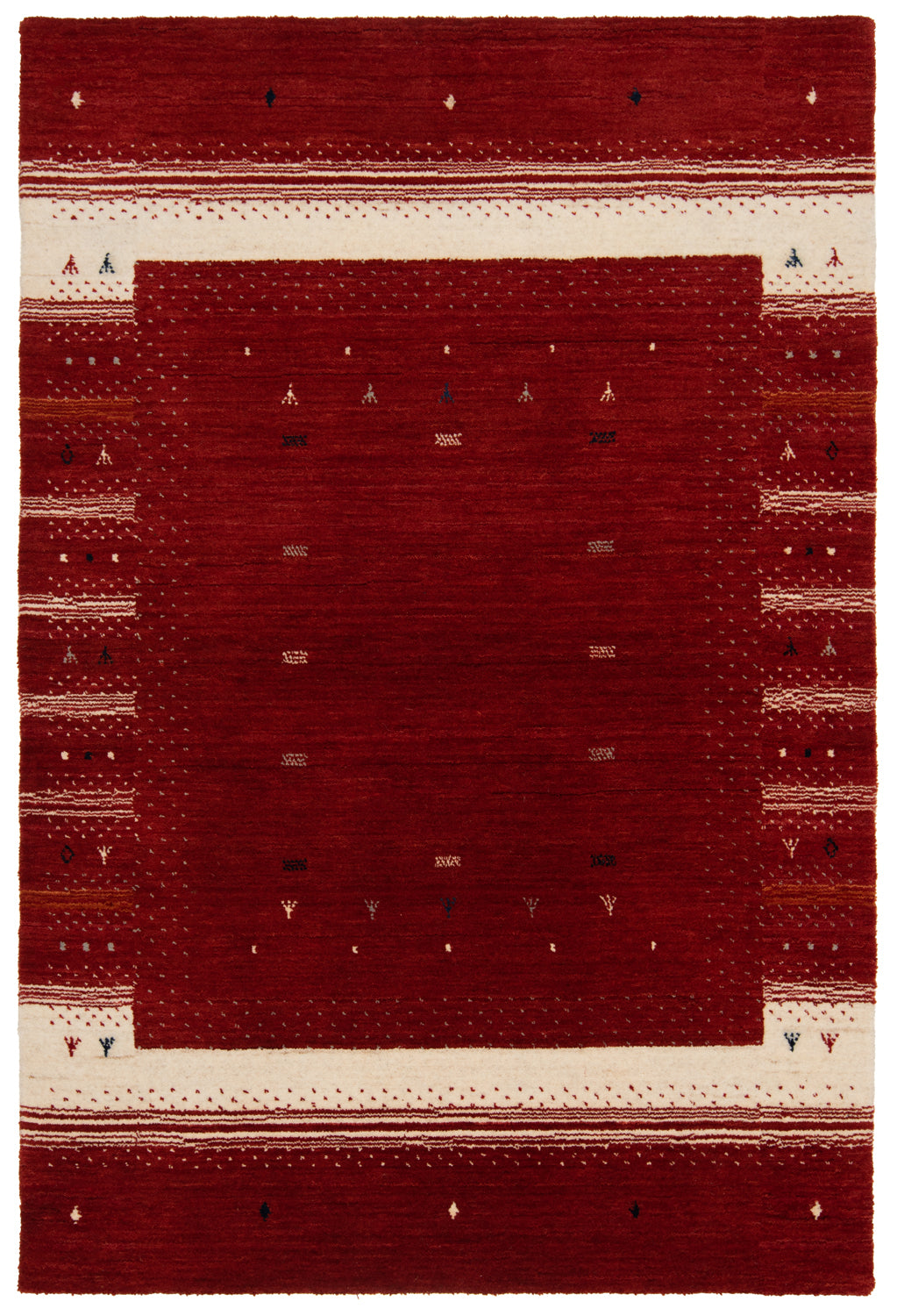 Alfombra de Handloom | 159 x 100 cm