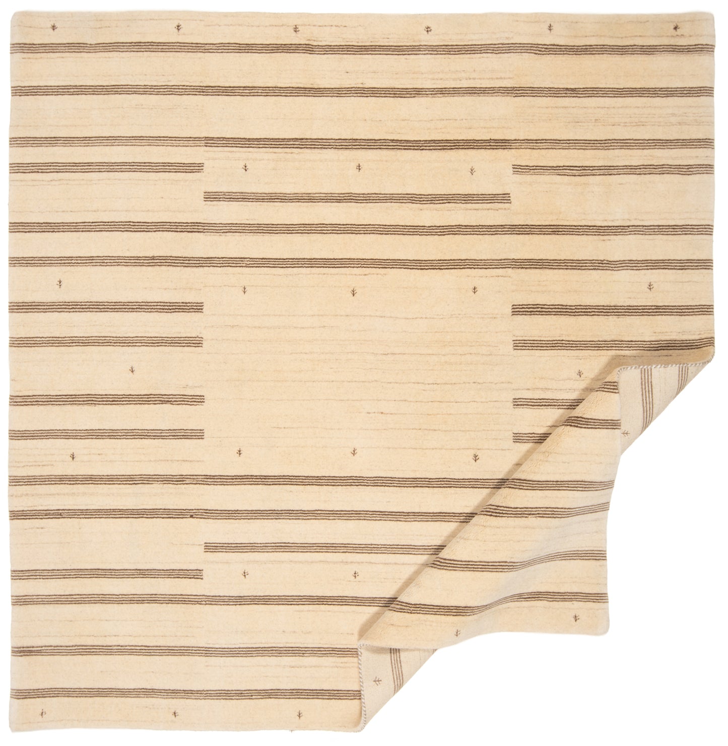 Alfombra de Handloom | 200 x 200 cm