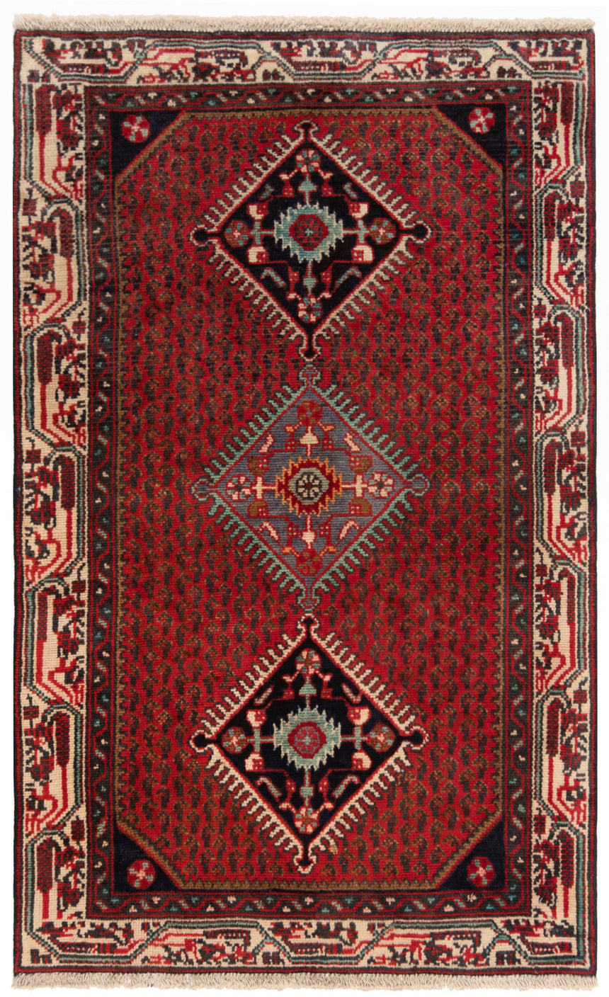 Alfombra persa Sarough | 100 x 63 cm