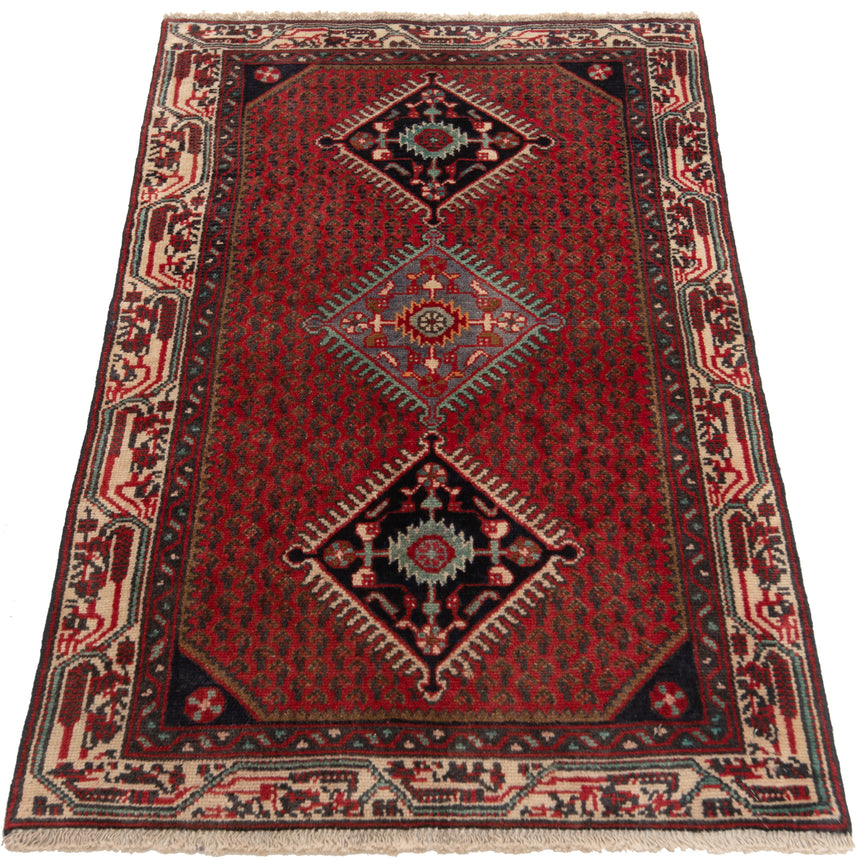 Alfombra persa Sarough | 100 x 63 cm