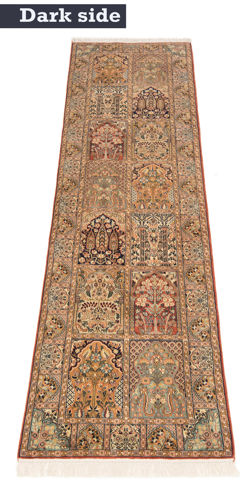 Seda pura de Cachemira | 296 x 75 cm