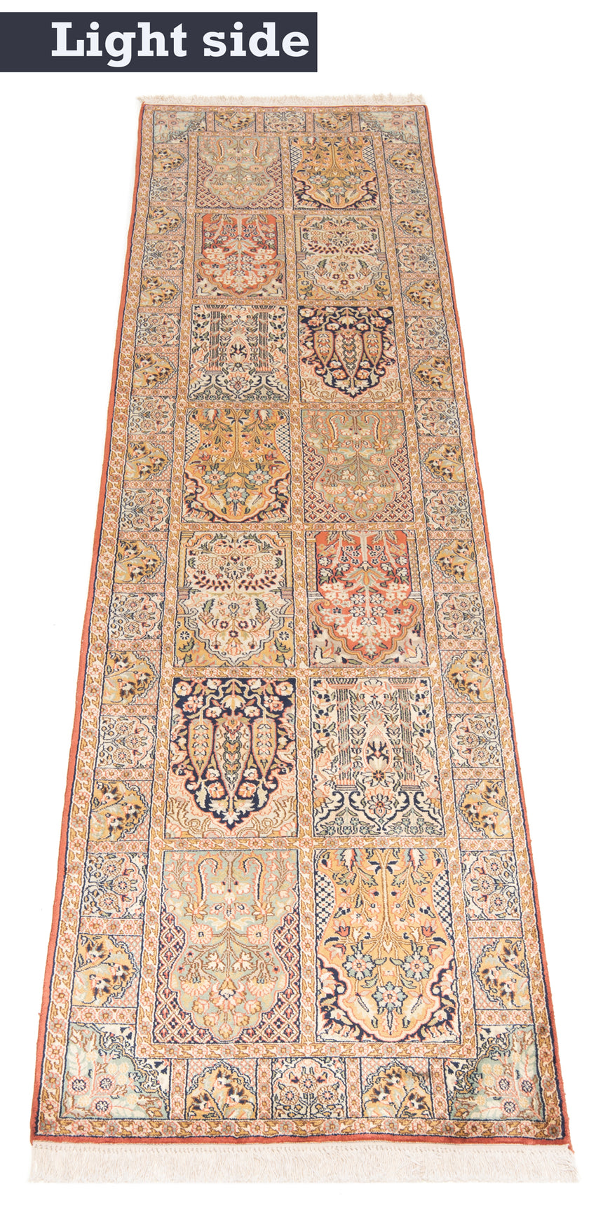 Seda pura de Cachemira | 296 x 75 cm