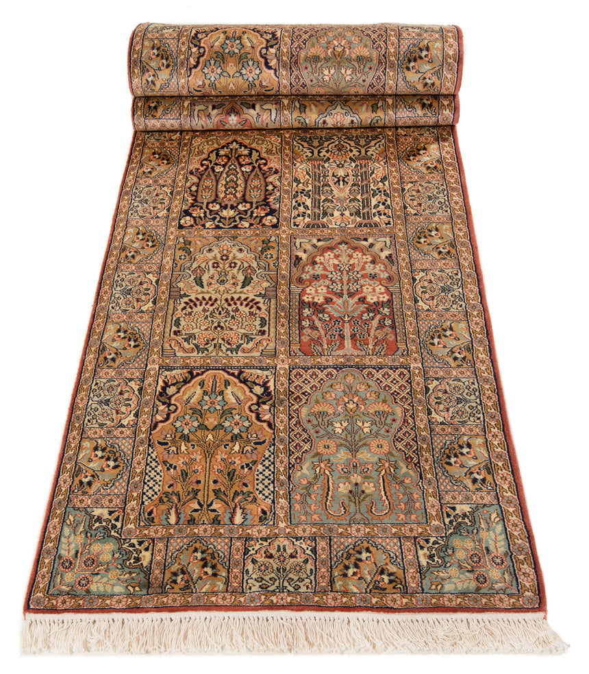 Seda pura de Cachemira | 296 x 75 cm