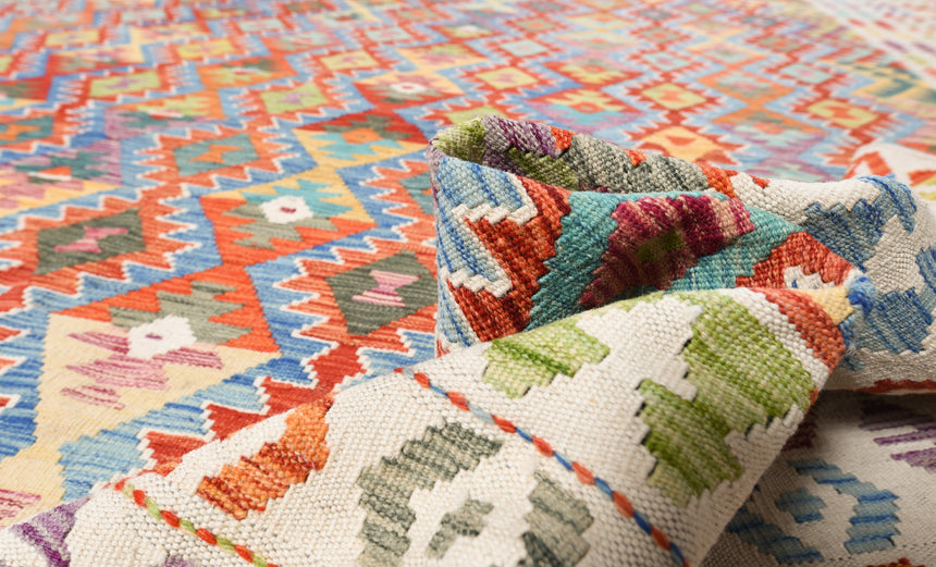 Afghano Kilim | 492 x 318 cm