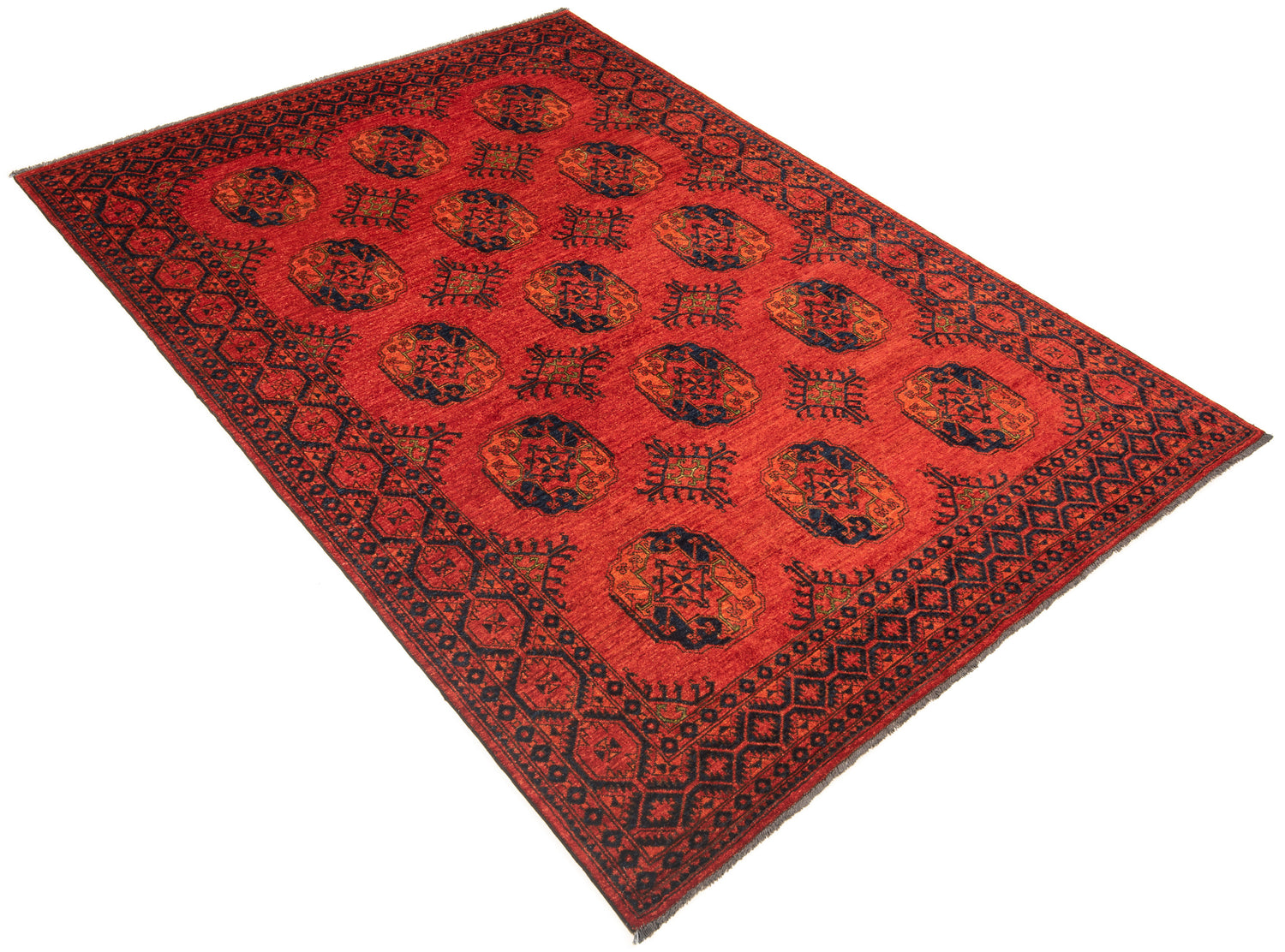 Carpete afegão | 281 x 199 cm