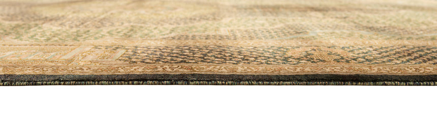 Alfombra persa de seda Qom Shayan | 204 x 136 cm