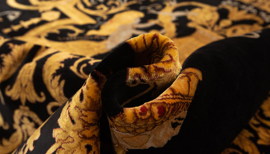 Rashtizadeh Persian Qom Silk Rug | 202x204cm