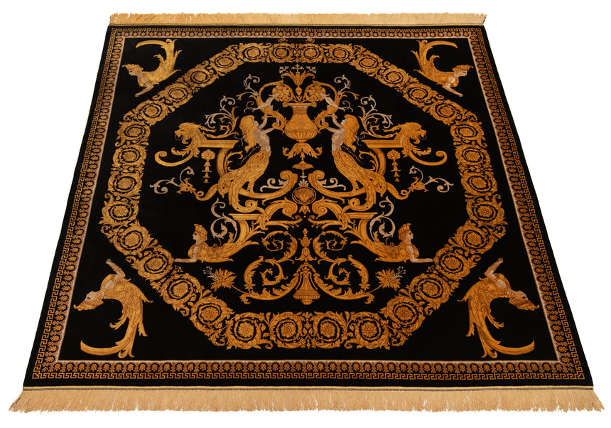 Rashtizadeh Persian Qom Silk Rug | 202x204cm