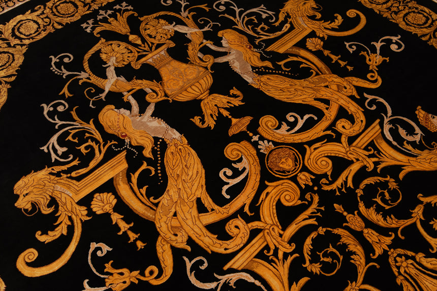 Rashtizadeh Persian Qom Silk Rug | 202x204cm