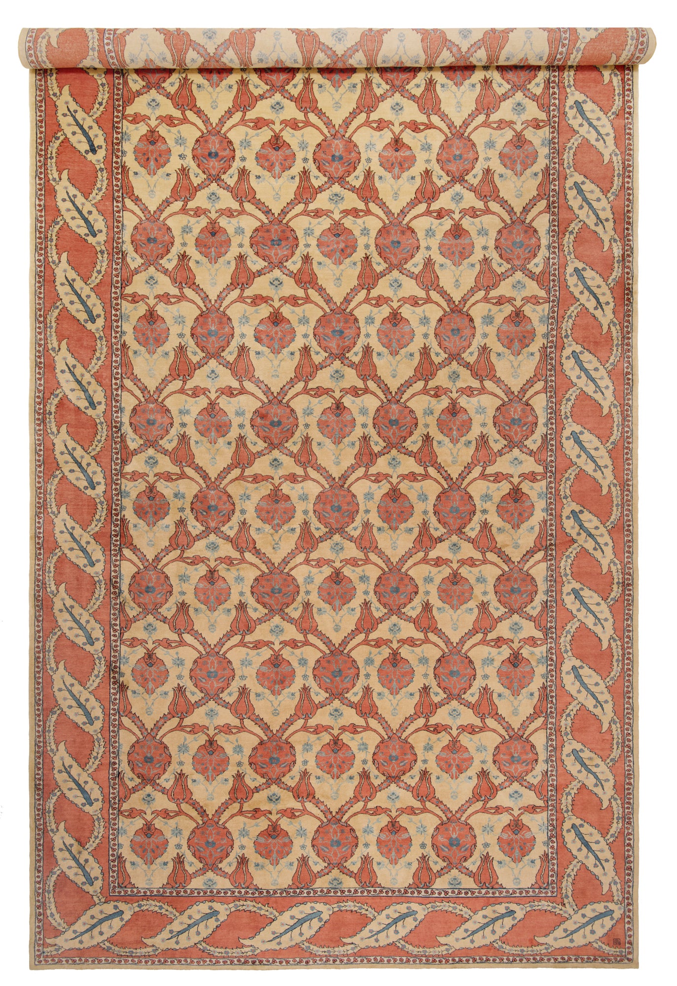 Alfombra persa real Ziegler | 811 x 410 cm