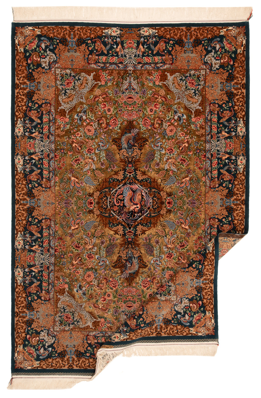 Isfahan Mirzaie Persian Rug | 321 x 219 cm