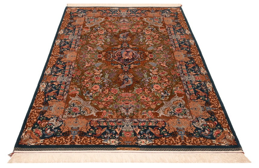 Isfahan Mirzaie Persian Rug | 321 x 219 cm