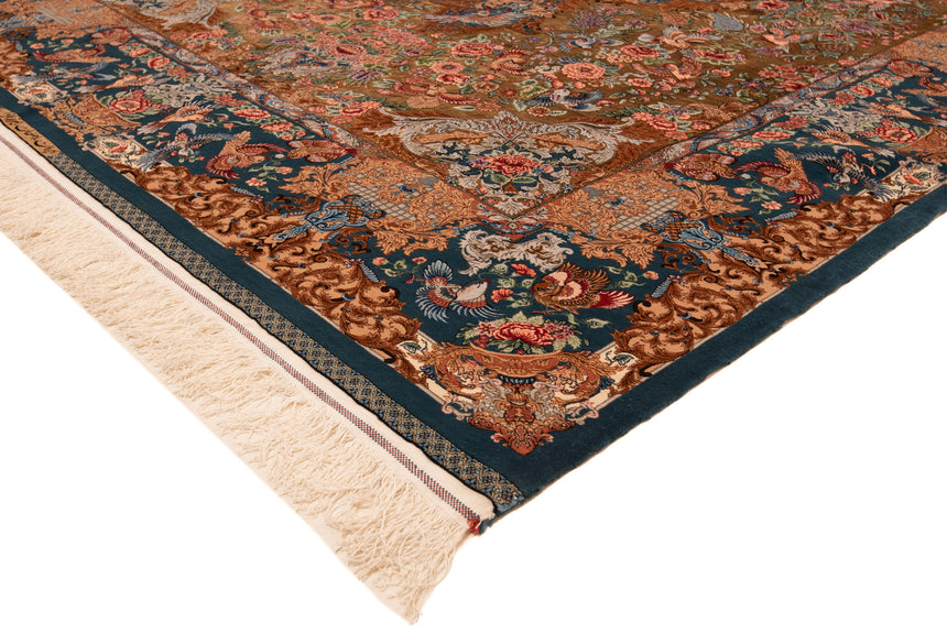 Isfahan Mirzaie Persian Rug | 321 x 219 cm