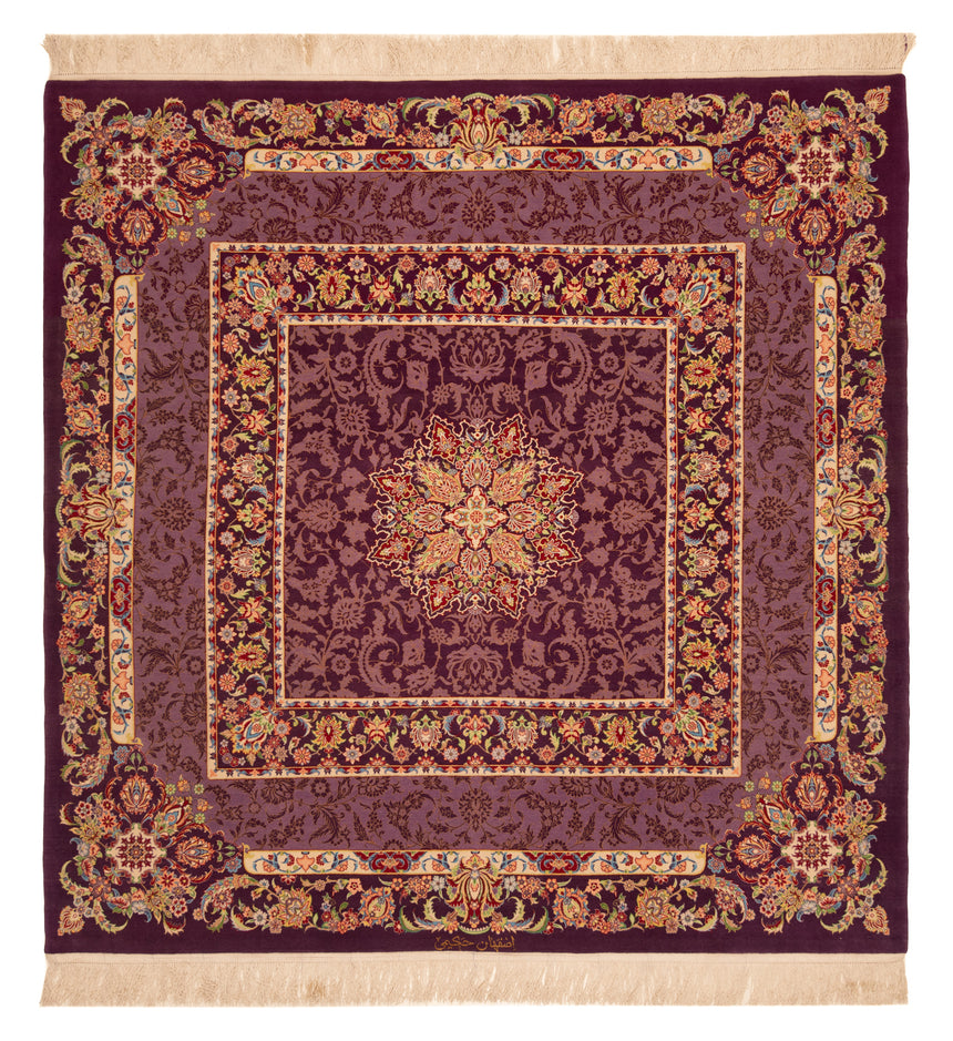 Isfahan Hakimi Persian Rug | 206 x 205 cm
