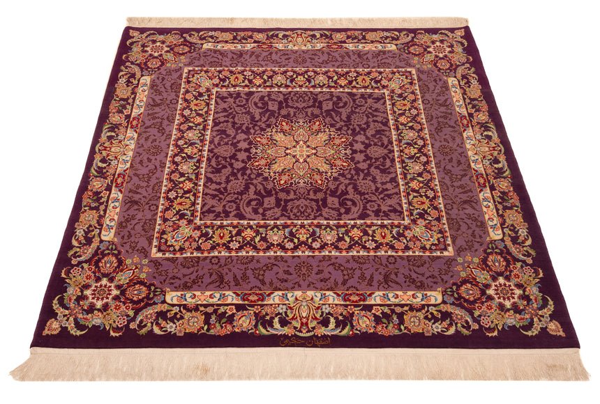 Isfahan Hakimi Persian Rug | 206 x 205 cm